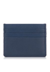 Wittchen - Etui na karty kredytowe skórzane klasyczne ciemnoniebieskie. Kolor: niebieski. Materiał: skóra #5