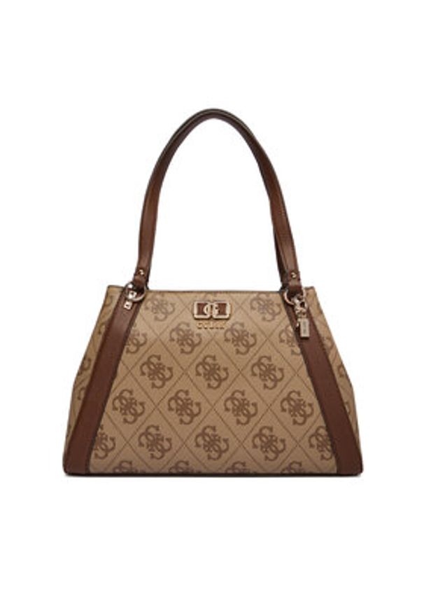 Guess Torebka Karnilla HWOS99 01220 Brązowy. Kolor: brązowy. Materiał: skórzane