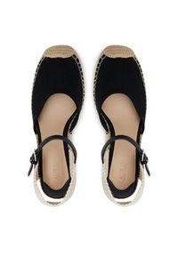 Lauren Ralph Lauren - LAUREN RALPH LAUREN Espadryle Robby 802961836001 Czarny. Kolor: czarny. Materiał: materiał