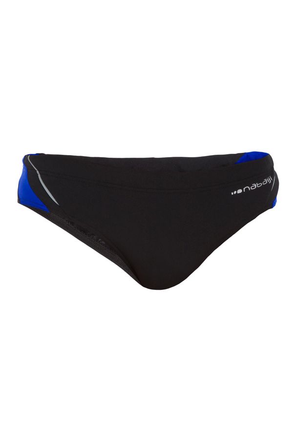 NABAIJI - Slipki pływackie 900 YOKE męskie. Kolor: niebieski, wielokolorowy, czarny. Materiał: materiał, poliester, poliamid