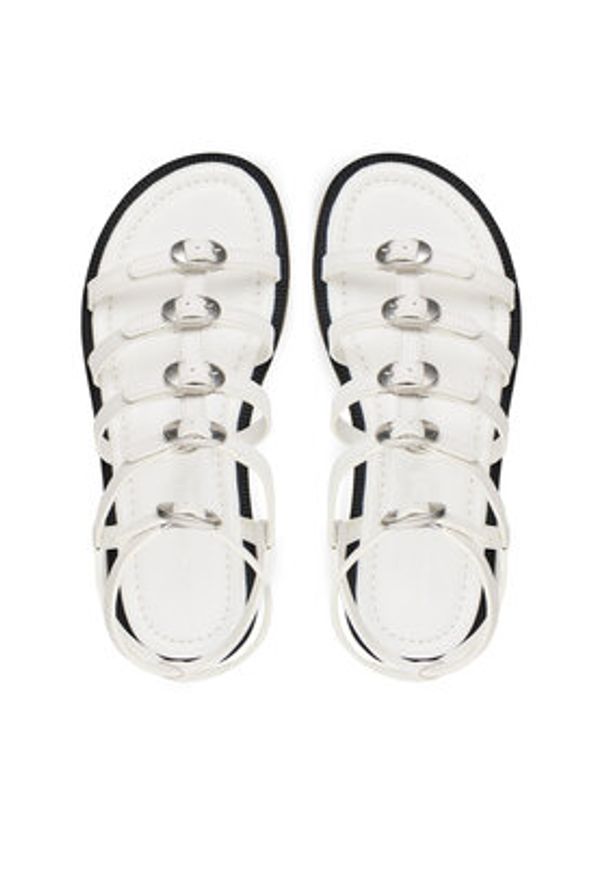 MARC JACOBS - Marc Jacobs Sandały The Tiki 2S5FSA001F06 Biały. Kolor: biały. Materiał: skóra