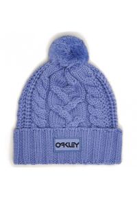 Czapka Zimowa Unisex Oakley Harper Pom Beanie. Kolor: fioletowy. Sezon: zima