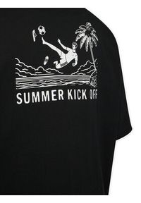 Adidas - adidas T-Shirt Summer Slides Sport Graphic JZ4998 Czarny Regular Fit. Kolor: czarny. Materiał: bawełna. Styl: sportowy #2