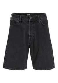 Jack & Jones - Jack&Jones Szorty jeansowe Tony 12229606 Czarny Baggy Fit. Kolor: czarny. Materiał: jeans, bawełna #11