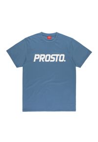 Prosto - Koszulka męska PROSTO Biglog. Kolor: szary, wielokolorowy, niebieski