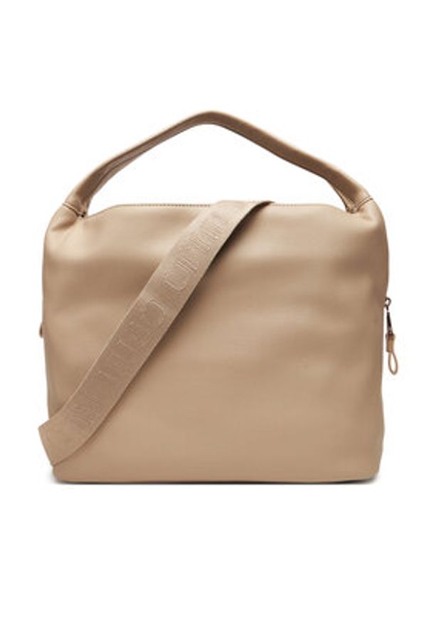 Liu Jo Torebka Ecs M Hobo AF5058 E0058 Beżowy. Kolor: beżowy. Materiał: skórzane