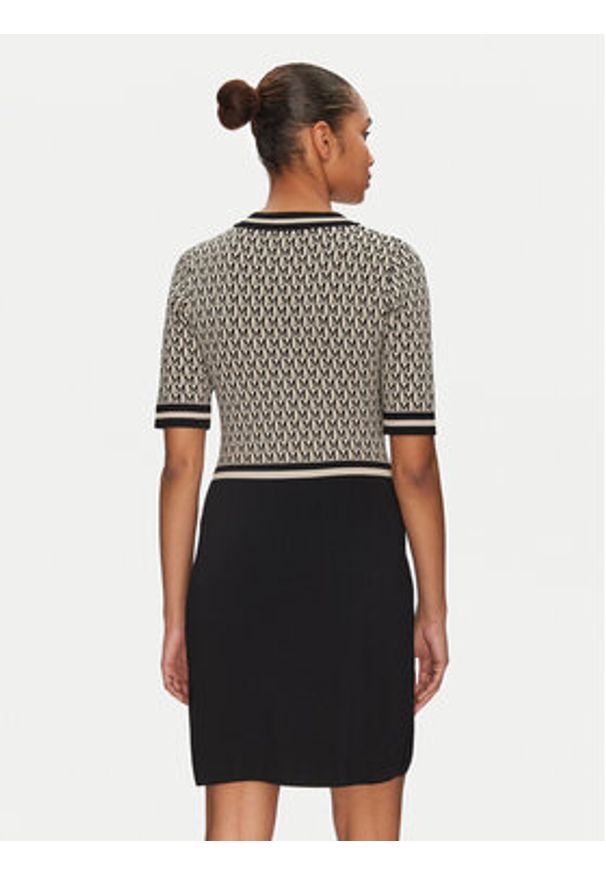 Morgan Sukienka dzianinowa 251-RMESTEM Beżowy Slim Fit. Kolor: beżowy. Materiał: syntetyk