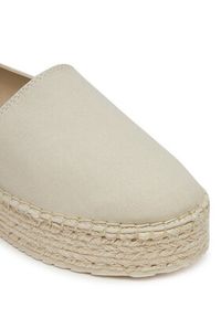 Calvin Klein Jeans Espadryle Flatform Esdparille Mg/Hdw YW0YW01737 Écru. Materiał: materiał