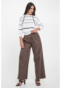 Sweter damski w paski PESERICO. Wzór: paski #3