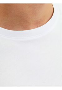 Jack & Jones T-Shirt Corp 12233999 Biały Standard Fit. Kolor: biały. Materiał: bawełna #3