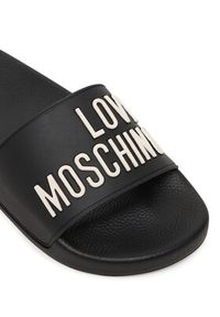 Love Moschino - LOVE MOSCHINO Klapki JA28052G0OI14000 Czarny. Kolor: czarny. Materiał: materiał #3