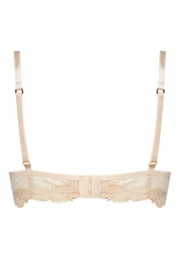 Guess Biustonosz z fiszbiną O5YC03 KCVX0 Beżowy. Kolor: beżowy. Materiał: syntetyk