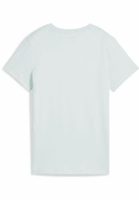 Puma - Damska koszulka z logo ESS No. 1 PUMA Peaceful Blue. Kolor: niebieski