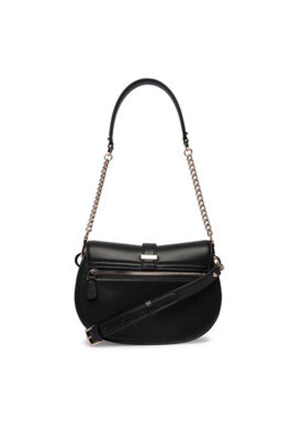 Guess Torebka Carrie HWVG98 96200 Czarny. Kolor: czarny. Materiał: skórzane