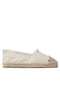 Castañer Espadryle Kampala/001 021852-203 Beżowy. Kolor: beżowy. Materiał: materiał