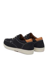 Nautica Półbuty CEO-HOWARD-01 MI25 Granatowy. Kolor: niebieski. Materiał: nubuk, skóra #7