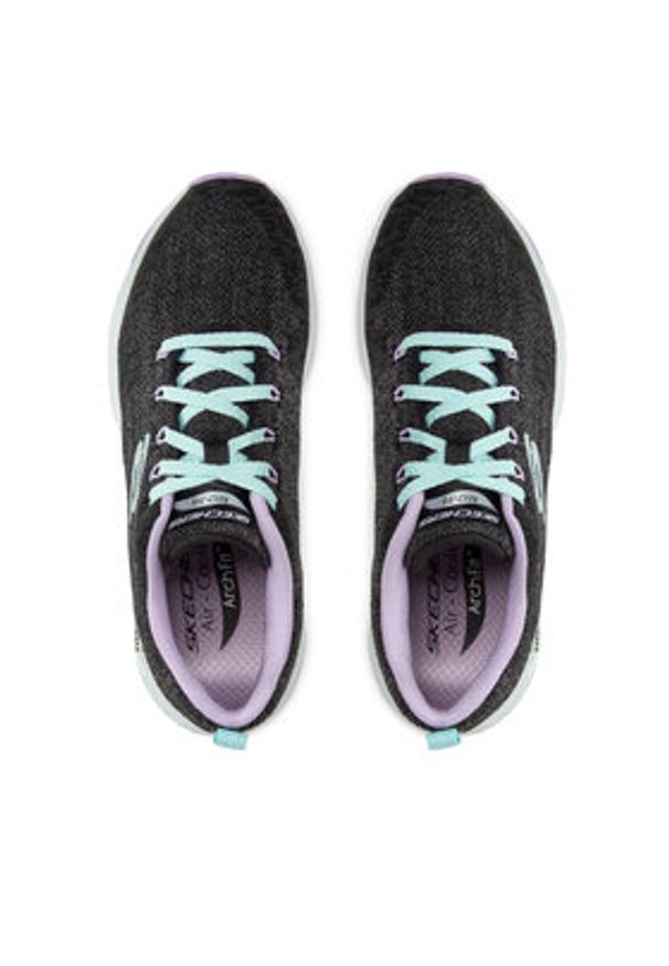 skechers - Skechers Sneakersy Skechers Arch Fit Comfy Wave Szary. Kolor: szary. Materiał: materiał