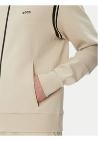BOSS Dres 50533738 Beżowy Regular Fit. Kolor: beżowy. Materiał: bawełna #8
