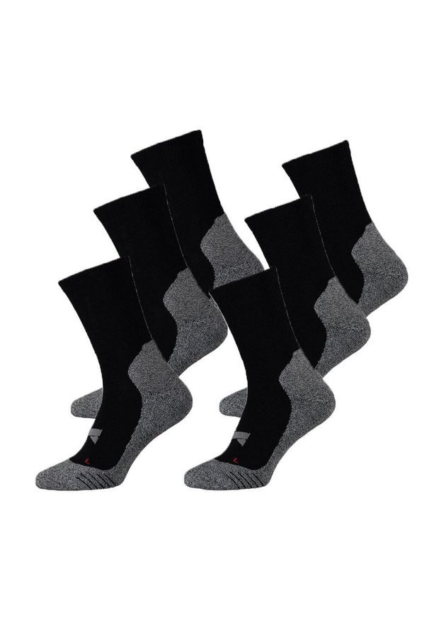 XTREME SOCKSWEAR - Skarpetki turystyczne Xtreme 6-pack Multi Czarny. Kolor: czarny. Sport: turystyka piesza
