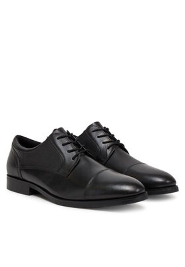 Aldo Półbuty Wriggle 13913525 Czarny. Kolor: czarny. Materiał: skóra