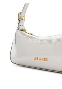 Love Moschino - LOVE MOSCHINO Torebka JC4390PP0OKQ0902 Srebrny. Kolor: srebrny. Materiał: skórzane #5