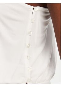 Elisabetta Franchi Sukienka koktajlowa AB80252E2 360 Biały Regular Fit. Kolor: biały. Materiał: syntetyk. Styl: wizytowy #2