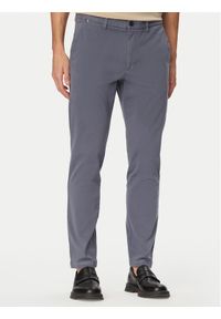 BOSS Chinosy H-Kaiton1 50543312 Niebieski Slim Fit. Kolor: niebieski. Materiał: bawełna #1