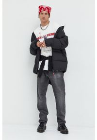 Tommy Jeans kurtka puchowa męska kolor czarny zimowa. Okazja: na co dzień. Kolor: czarny. Materiał: puch. Sezon: zima. Styl: casual #2