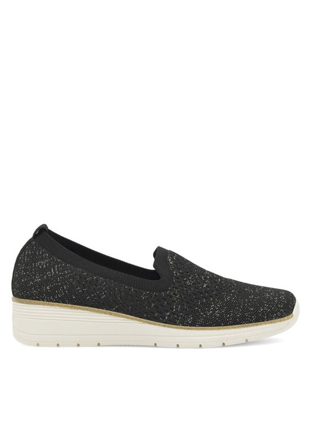 Clara Barson Półbuty WS6281-01 Czarny. Kolor: czarny. Materiał: materiał