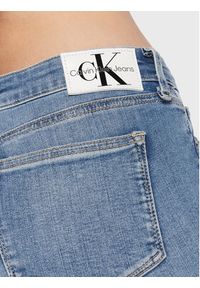 Calvin Klein Jeans Jeansy J20J220617 Niebieski Skinny Fit. Kolor: niebieski