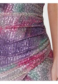Rinascimento Sukienka koktajlowa CFC0112893003 Kolorowy Slim Fit. Materiał: syntetyk. Wzór: kolorowy. Styl: wizytowy #3