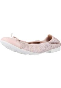 Tenisówki Geox Model Jr Plie C Kolor Rose. Kolor: różowy. Materiał: tkanina, skóra. Sport: turystyka piesza