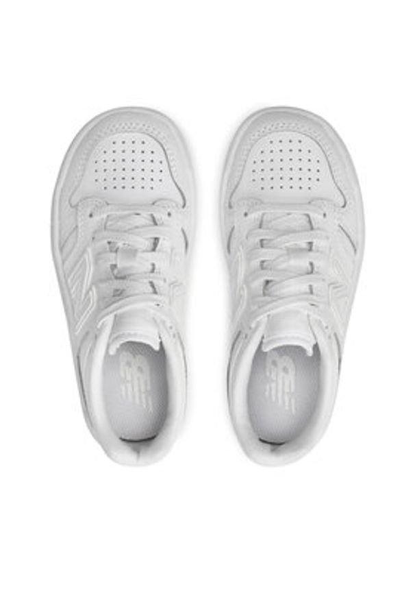 New Balance Sneakersy PSB4803W Biały. Kolor: biały. Materiał: skóra