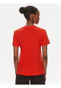 Calvin Klein Jeans T-Shirt Institutional J20J223222 Czerwony Regular Fit. Kolor: czerwony. Materiał: bawełna #3