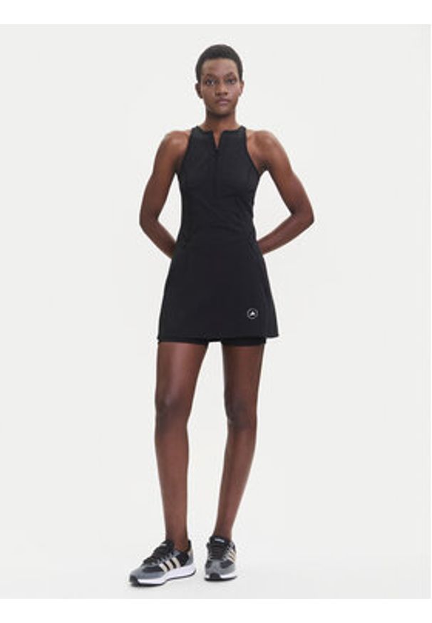 Adidas by Stella McCartney - adidas by Stella McCartney Sukienka tenisowa Training JW4568 Czarny Slim Fit. Kolor: czarny. Materiał: syntetyk. Sport: tenis