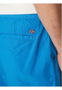 Napapijri Szorty materiałowe Nakuru 6 NP0A4HRV Niebieski Regular Fit. Kolor: niebieski. Materiał: bawełna #2