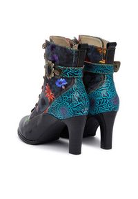 Laura Vita Trzewiki Alcbaneo 167 Czarny. Kolor: czarny. Materiał: skóra, lakier #2