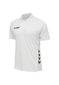 Polo Hummel hmlPROMO. Okazja: na co dzień. Typ kołnierza: polo. Kolor: biały. Styl: sportowy, casual #2