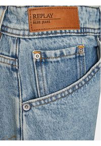 Replay Spódnica jeansowa W9933.000.108 69B Niebieski Regular Fit. Kolor: niebieski. Materiał: jeans, bawełna #5