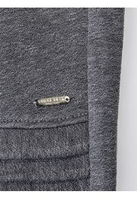 Ombre Clothing - Spodnie męskie dresowe - grafitowe P734 - M. Kolor: szary. Materiał: dresówka #2
