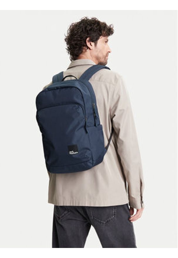 Jack Wolfskin Plecak Terraview A64867 C0412 Granatowy. Kolor: niebieski. Materiał: materiał