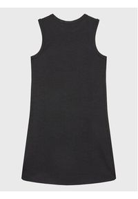 Calvin Klein Jeans Sukienka codzienna IG0IG01972 Czarny Regular Fit. Okazja: na co dzień. Kolor: czarny. Materiał: bawełna. Typ sukienki: proste. Styl: casual