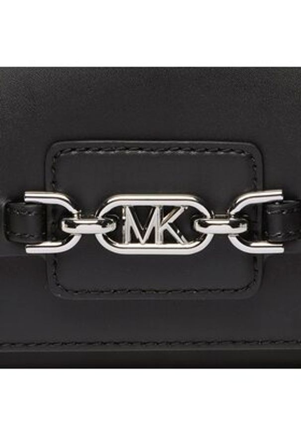 Michael Kors Torebka Heather 32S2S7HC0L Czarny. Kolor: czarny. Materiał: skórzane