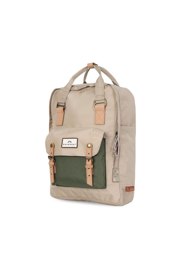 Plecak na laptopa Doughnut Macaroon Large Jungle Series - beige. Kolor: beżowy