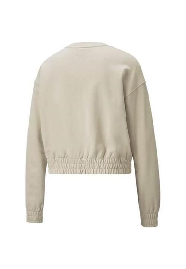 Bluza sportowa damska Puma Crew TR. Kolor: biały. Sport: fitness