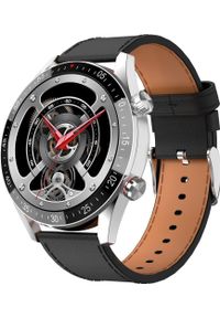 Smartwatch Gravity GT4-5 Czarno-brązowy. Rodzaj zegarka: smartwatch. Kolor: brązowy, wielokolorowy, czarny #1