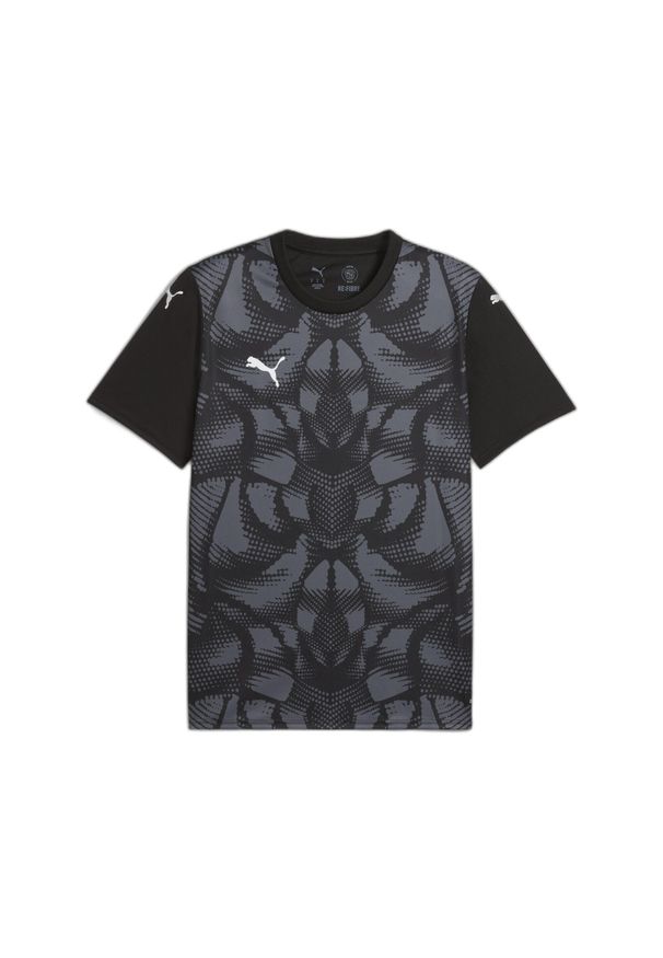 Koszulka Puma Team Ultimate. Kolor: czarny. Materiał: materiał. Sport: piłka nożna