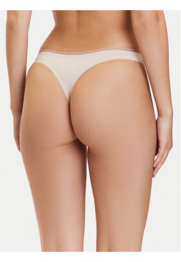 BOSS Stringi Pure 50545055 Beżowy. Kolor: beżowy. Materiał: syntetyk