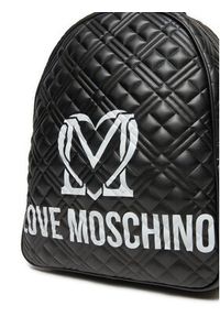 Love Moschino - LOVE MOSCHINO Plecak JC4377PP0LKR100A Czarny. Kolor: czarny. Materiał: skóra