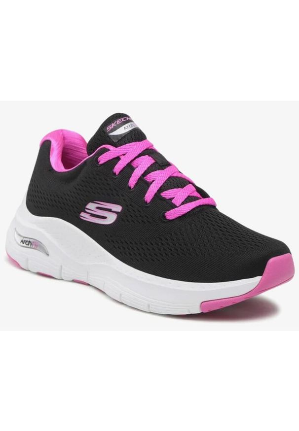 skechers - Buty Sportowe Damskie Skechers Arch Fit Wave. Kolor: czarny